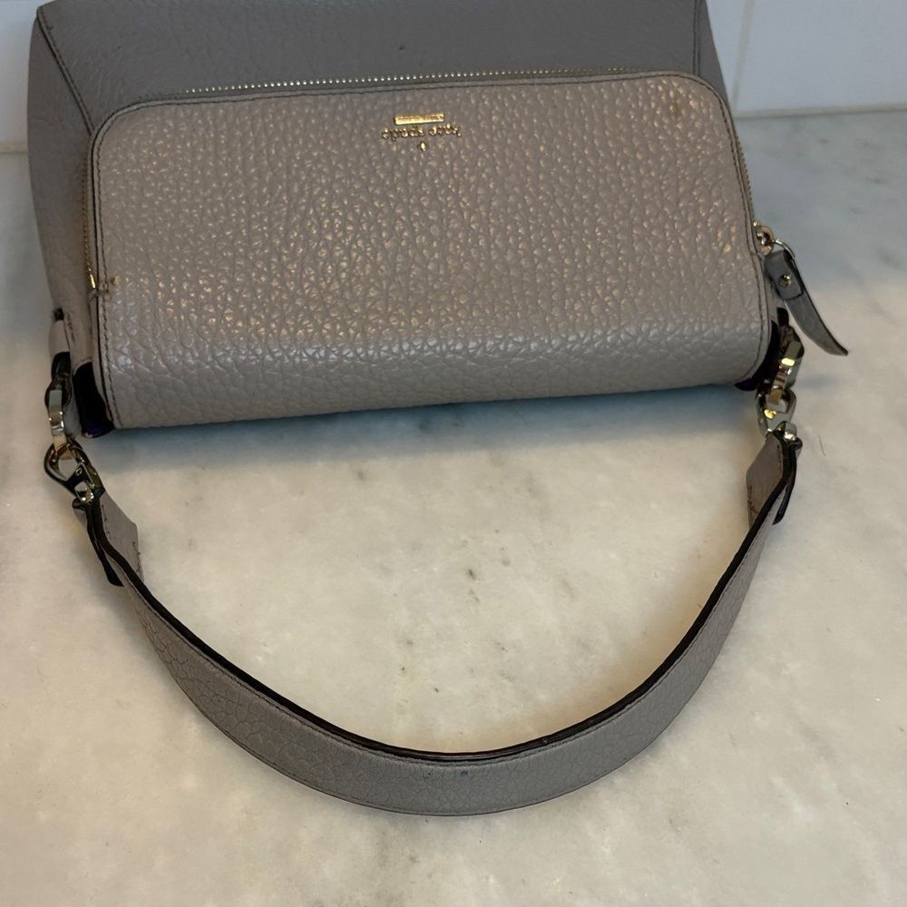 Kate Spade Bag Purse Handbag Crossbody Leather Carter Street Berrin Satchel - Picture 10 of 16